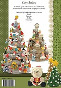 Kerst Haken Anja Toonen - Haakboek achterkant
