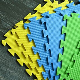 KnitPro Lace blocking / blok matten - 9 stuks van 30x30x1cm 1