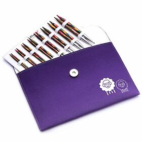 KnitPro Symfonie Wood Verwisselbare Rondbreinaaldenset - Deluxe uitvoering voor breien