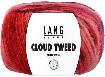 Lang Yarns Cloud Tweed - 09 Rozenvallei - Merinowol Garen 1