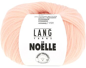 Lang Yarns Noëlle - 27 abrikoos - Merino/Gerecycled Nylon Garen 1