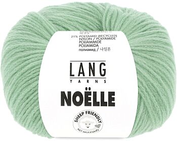 Lang Yarns Noëlle - 58 mintgroen - Merino/Gerecycled Nylon Garen 1