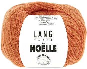Lang Yarns Noëlle - 59 oranje - Merino/Gerecycled Nylon Garen 1