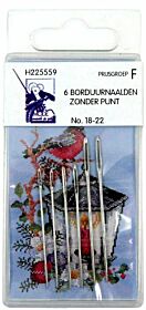 MMJZ Borduurnaalden zonder punt - Nr 18/22 (6 stuks)