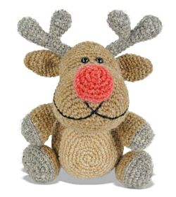 Rendier knuffel haken kerst - Anja Toonen