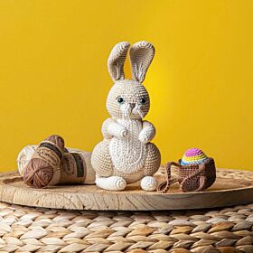 Scheepjes Bueno The Bunny Haakkit - haakpatroon met materialen - Banga Vaicekauskienė - paashaas