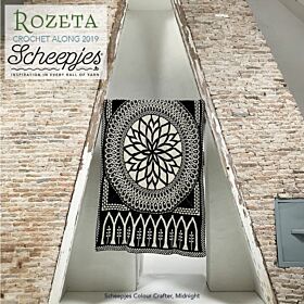 Scheepjes CAL 2019 Rozeta Kit - Midnight - Crochet Along Pakket