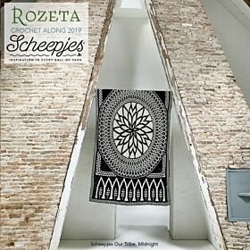 Scheepjes CAL Rozeta Luxury Kit (Midnight) - Our Tribe Pakket 2019