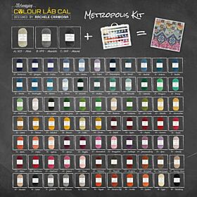 scheepjes cal 2022 - colour lab metropolis kit