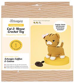 Scheepjes Kat & Muis Haken - Amigurumikit haakpakket 1