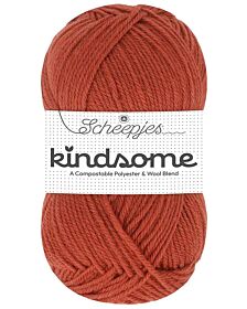 Scheepjes Kindsome - 707 Rust Red - Biologisch Afbreekbaar Babygaren 1