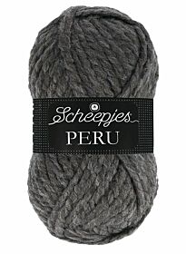 Scheepjes Peru - 30 donkerbruin - Alpaca/Acryl Bulky Dik Garen 1