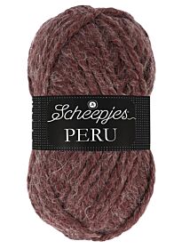 Scheepjes Peru - 40 steenrood - Alpaca/Acryl Bulky Dik Garen 1