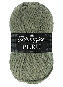 Scheepjes Peru - 50 saliegroen - Alpaca/Acryl Bulky Dik Garen 1