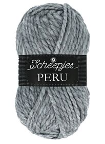 Scheepjes Peru - 60 grijs - Alpaca/Acryl Bulky Dik Garen 1