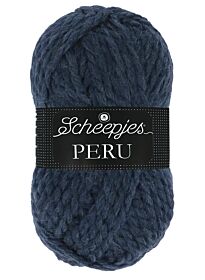 Scheepjes Peru - 90 marineblauw - Alpaca/Acryl Bulky Dik Garen 1