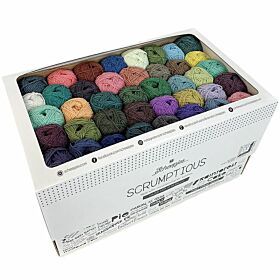 Scheepjes Scrumptious Colour Pack 80 kleuren x 30 gram - Gerecycled Garen