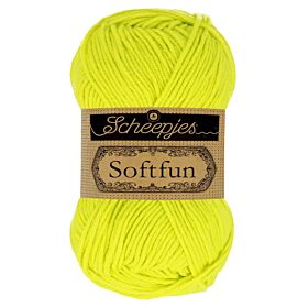 Scheepjes Softfun - 2641 citrus lime - Katoen/Acryl Garen 1