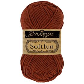Scheepjes Softfun - 2650 rust - Katoen/Acryl Garen 1