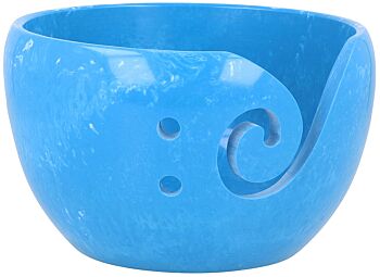 Scheepjes Yarn Bowl - Blauw Parelmoer effect - 13x8cm 1