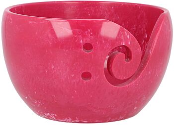 Scheepjes Yarn Bowl - Roze Parelmoer effect - 13x8cm 1