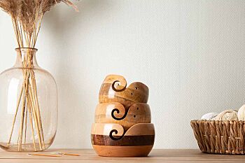 Scheepjes Yarn Bowl - Rozenhout/Beukenhout - 13x10cm 2