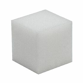 Schuimrubber kubus 10x10 cm blok van Durable - Vulling voor handwerken, breien en haken