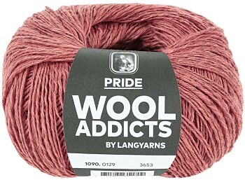 WoolAddicts Pride - 129 zeester koraalrood - Linnen-Mix Garen 1